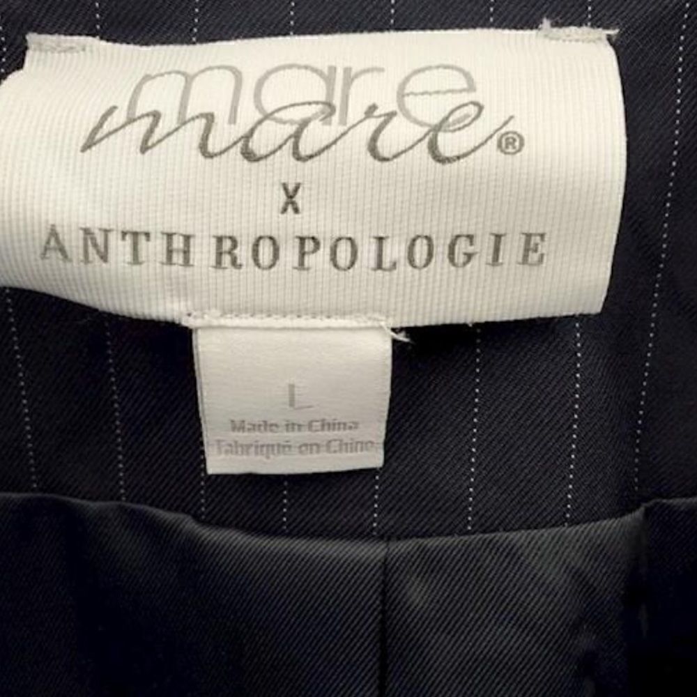 Mare Mare X Anthropologie pinstripe blazer - Picture 5 of 8